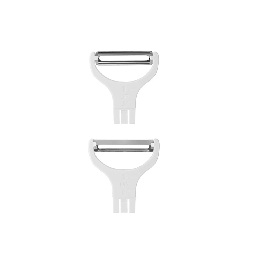 Electric Peeler with 3 Cutter Heads Mini Electric Peeler USB Rechargeable Stainless Steel Safety Lightweight Home Kitchen Tool 2