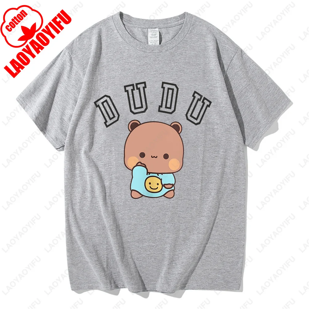Kawaii Panda Bear Graphic Cotton T-Shirts – Cute Cartoon Summer Tees