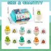 Montessori Matching Sorting Toys With Eggs Storage Box Smart Eggs Games Sorters Toy Educational Learning Game For Children Gifts 6