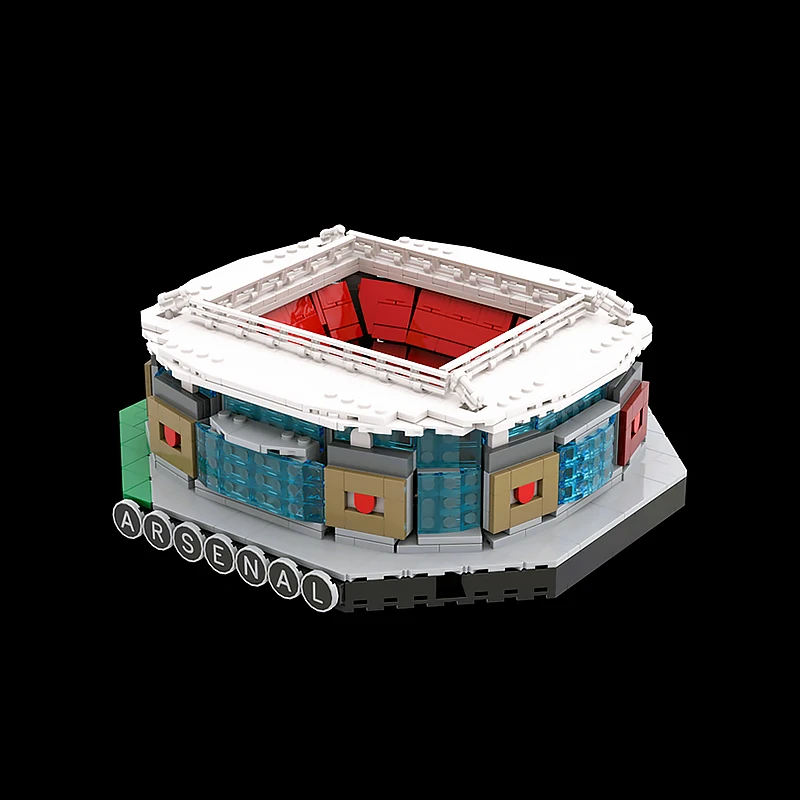 Football Stadium New Moc Building Blocks Emirates Stadium