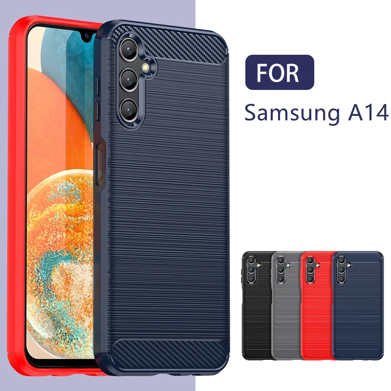Per Samsung A14 Custodia Cover Samsung Galaxy A14 5G A03 A33 A23 A22S A13 A54 Capas Cover Antiurto Per Fundas Samsung A14 Fundas