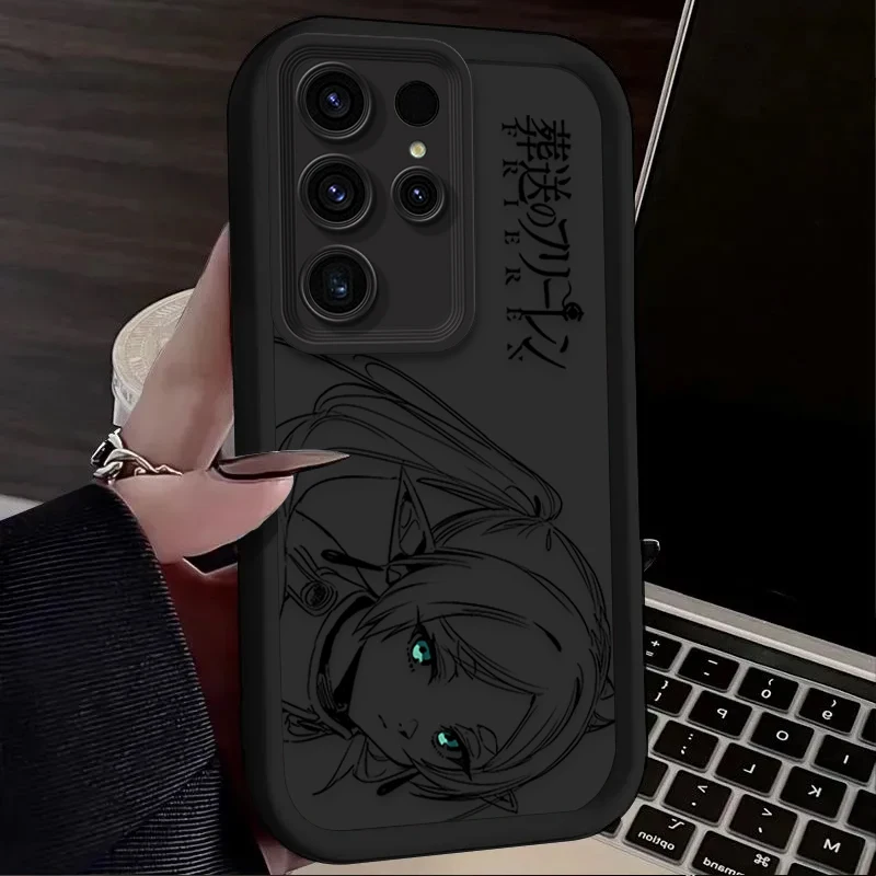 Anime Frieren Cute Girl Phone Case – Stylish Protective Cover