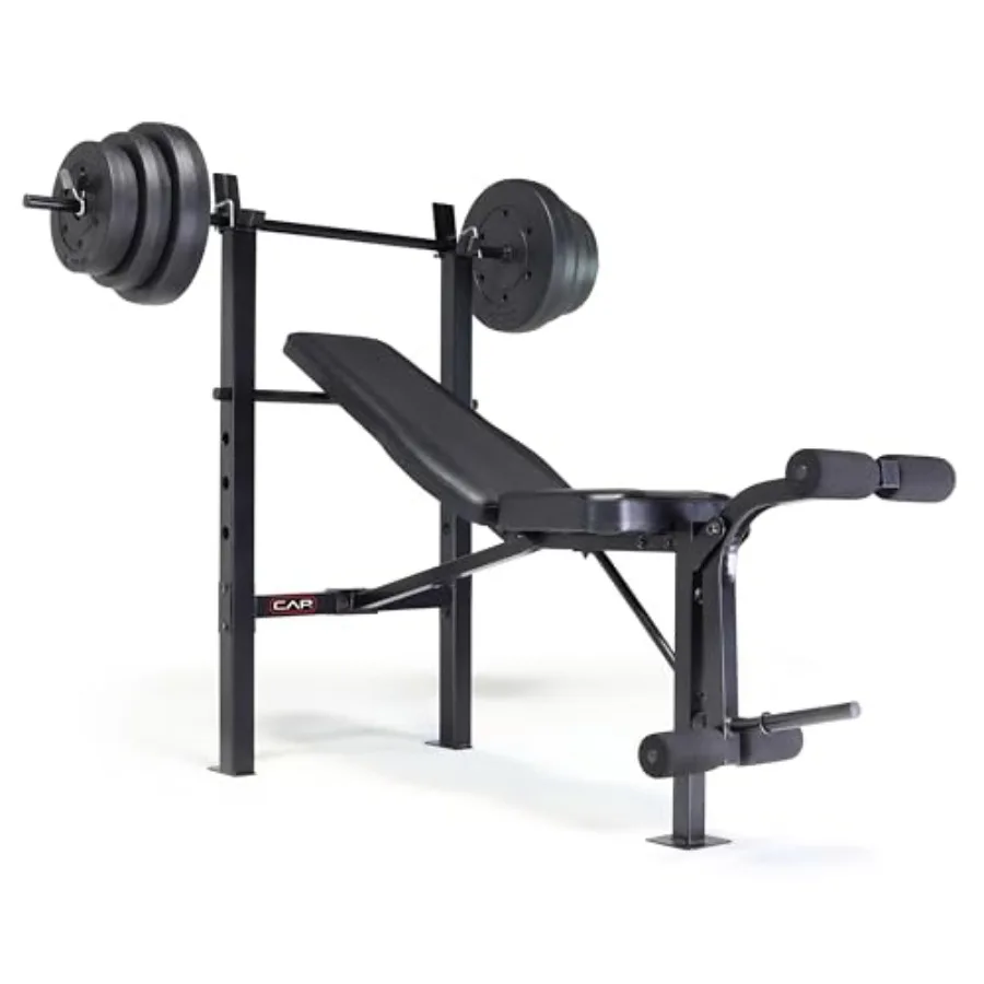 Standard Weight Bench with Weights 1