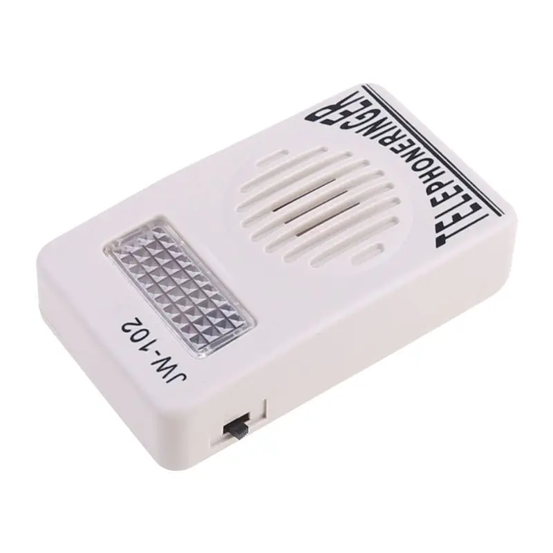 Telephone Ringer Amplifier with Flashing Light Alert
