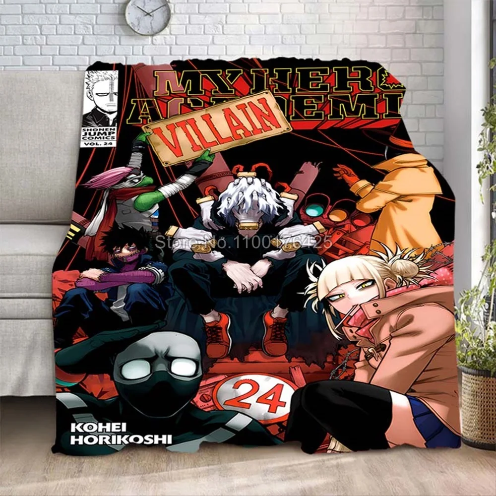 Mein Hero Wissenschaft Anime Cartoon Decken Fleece Druck Bakudeku Atmungs  Leichte Decke für Home Couch Bettdecke