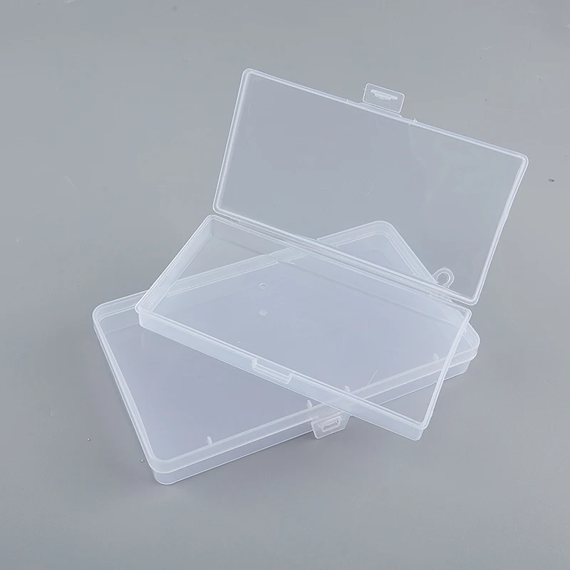 1 PC Stationery Stickers Plastic Storage Box Organizer Container Art Tool Case for Craft Desktop