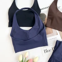 Women's 2PCS Sex Gym Impact Yoga Sports Bra Legging Yoga Set Naked Feel High Stretch Comfortable Workout Sportswear Set - Image 3