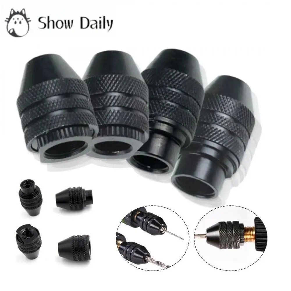

0.3-3.2mm Multi Drill Chuck Keyless For Dremel Corded Rotary Tools Keyless Drill Bit Adapter Converter Power Tool Accessories