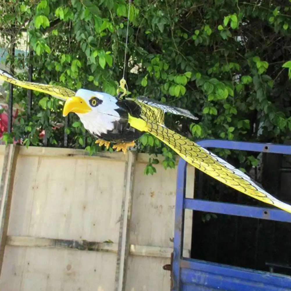 

Bird Repellent Scare Hanging Eagle Flying Bird Scarer Portable Protect Garden Decoy Decor Garden Control Bird Flying Scarec 2023