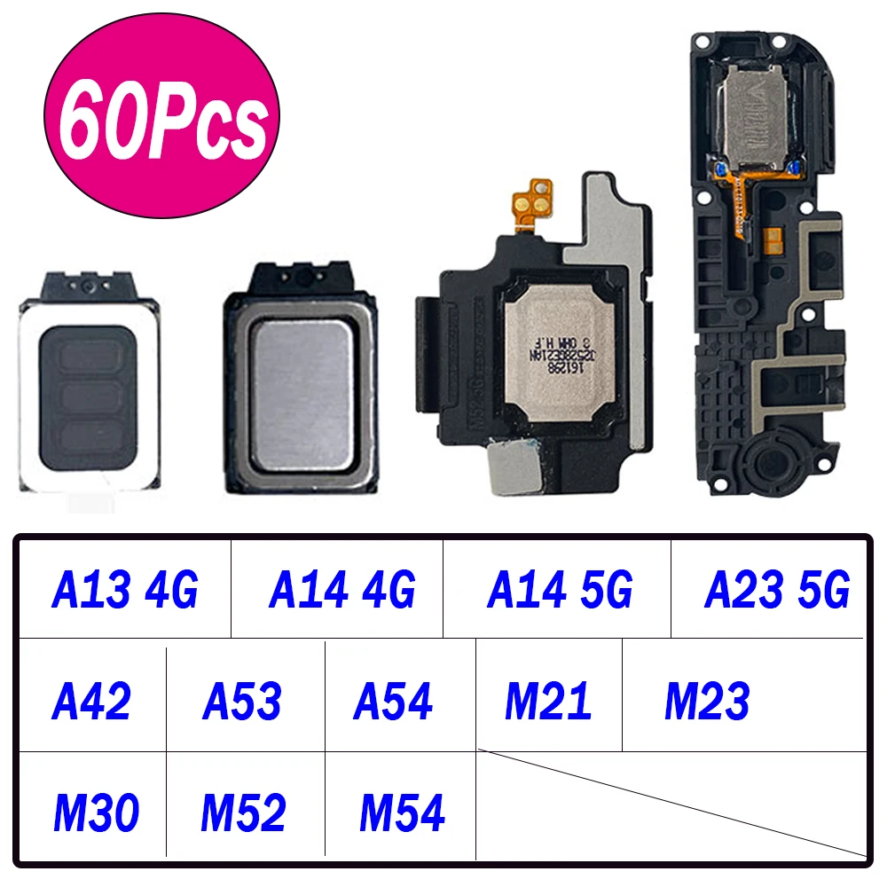 

60 шт., оригинальный динамик для Samsung A23 A42 A53 A54 M21 M23 M52 A13 A14 4G