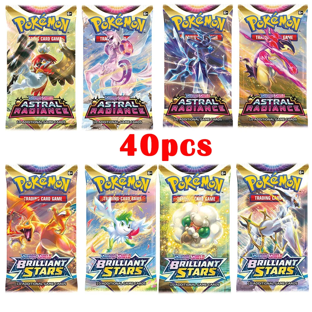 40Pc Pokemon Cards Gx Tag Team Vmax Ex Mega Energy Shining Pokemon Card Game Carte Collezionabili Carte Carte Pokemon