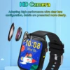 Kids Smartwatch Game Flashlight Alarm Waterproof HD Touch Screen Camera Children Sports Smart Watch For Boys Girls Birthday Gift 4