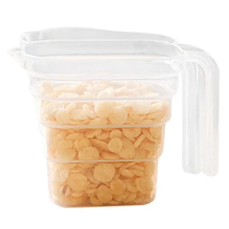 

Kitchen Measuring Cup 250ml Graduated V-shaped Spout Leak-proof Kitchen Measuring Cups Graduated with Small Integrated Handle