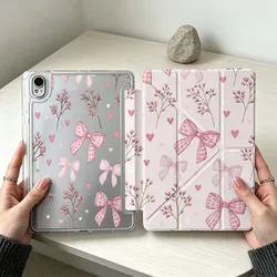 Bow Floral Heart Pattern Soft Tablet Case for Honor Pad GT 2025 (097PTTA8201PTTSS)