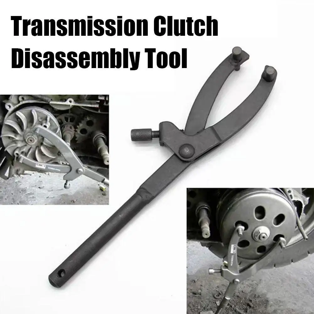 

Remove Holder Motorcycle Moped Scooter Flywheel Motorcycle Transmission Clutch Disassembly Tool Universal Y-type Variator