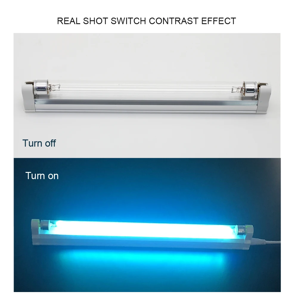 UVC Quartz Lamp Ultraviolet Germicidal Light 6W 8W 220V UV Light Sterilizer T5 Bulb Ozone Bactericidal Lamp Kill Dust Mite uv disinfection lamp uv sterilization lamp
