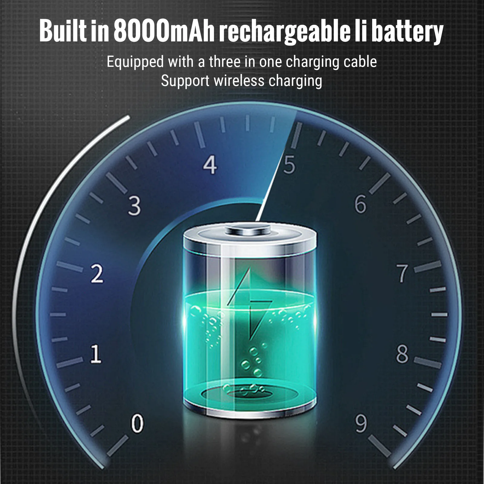 무선 충전 노트북 다기능 노트북 80매 충전 노트패드 8000mAh 배터리 16GB 메모리 디스크 야간 조명