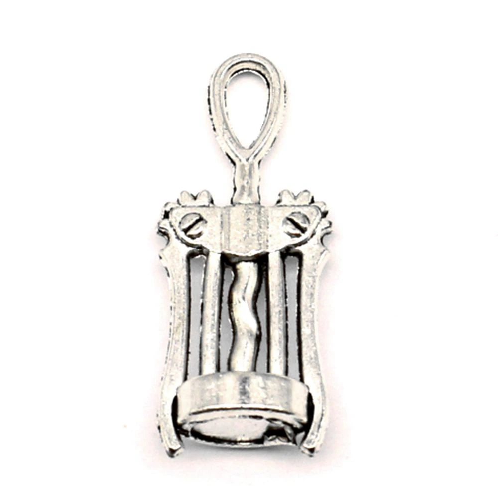 

15pcs Hand Made Jewelry Accessories Parts Wine Bottle Tools Charms Pendant 11x27mm