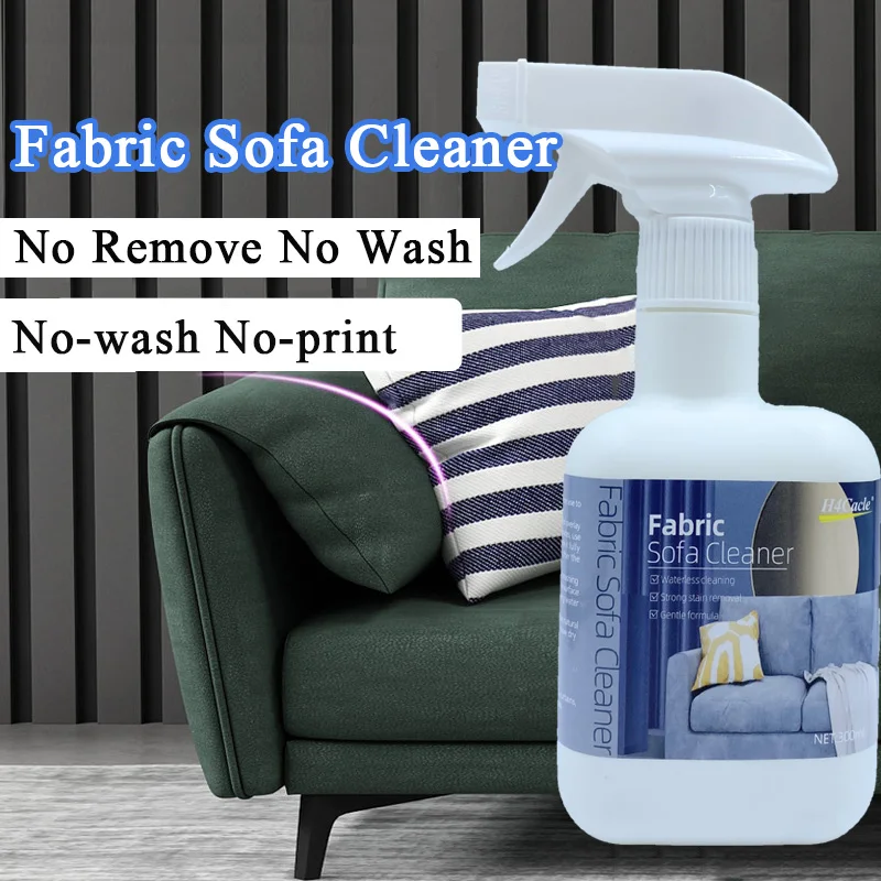Fabric Sofa Cleaner Multi-Purpose Cleaner No-Rinse Stain Remover Carpet No-Wash