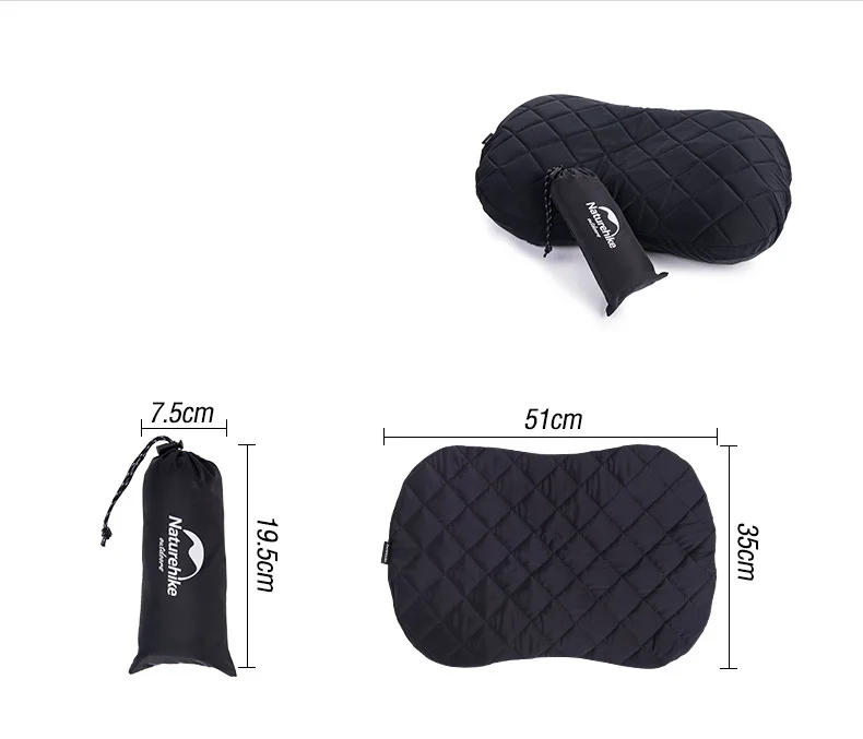 Description Picture 4 of itemNaturehike 2024 New Inflatable Pillow Ultralight Hiking Sleep Air Pillow Self Outdoor Inflating Pillow Travel Camping Pillow