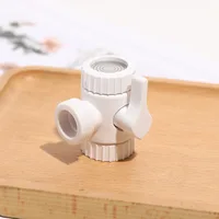 Switch Faucet Adapter Kitchen Sink Faucet Valve Diverter Water Tap Connector Splitte Diverter Valve Shower Bathroom Accessories 1