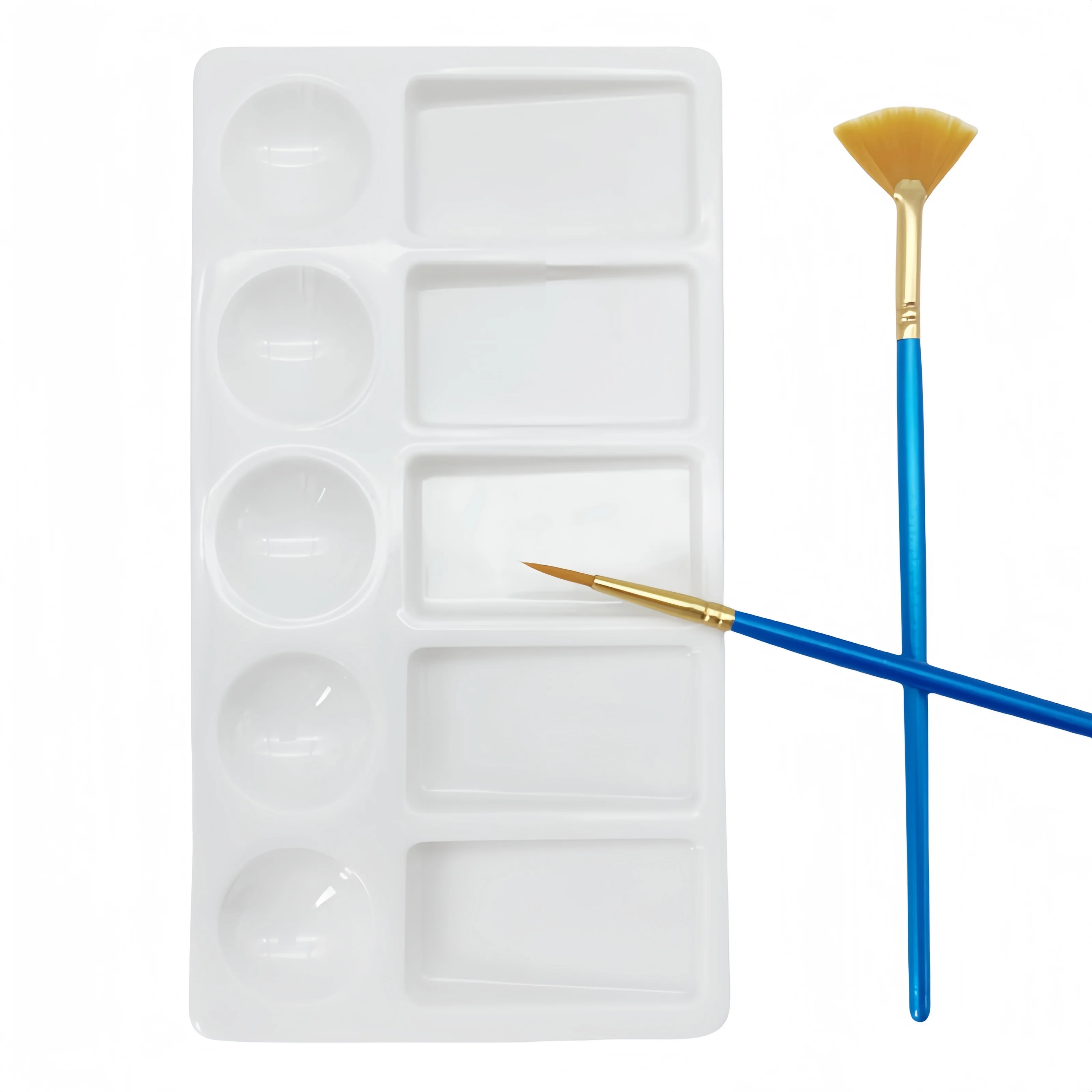 Watercolor supplies Palette Student Chinese painting Art Hand painted plastic palette palette paint tray color palette watercolor palette
