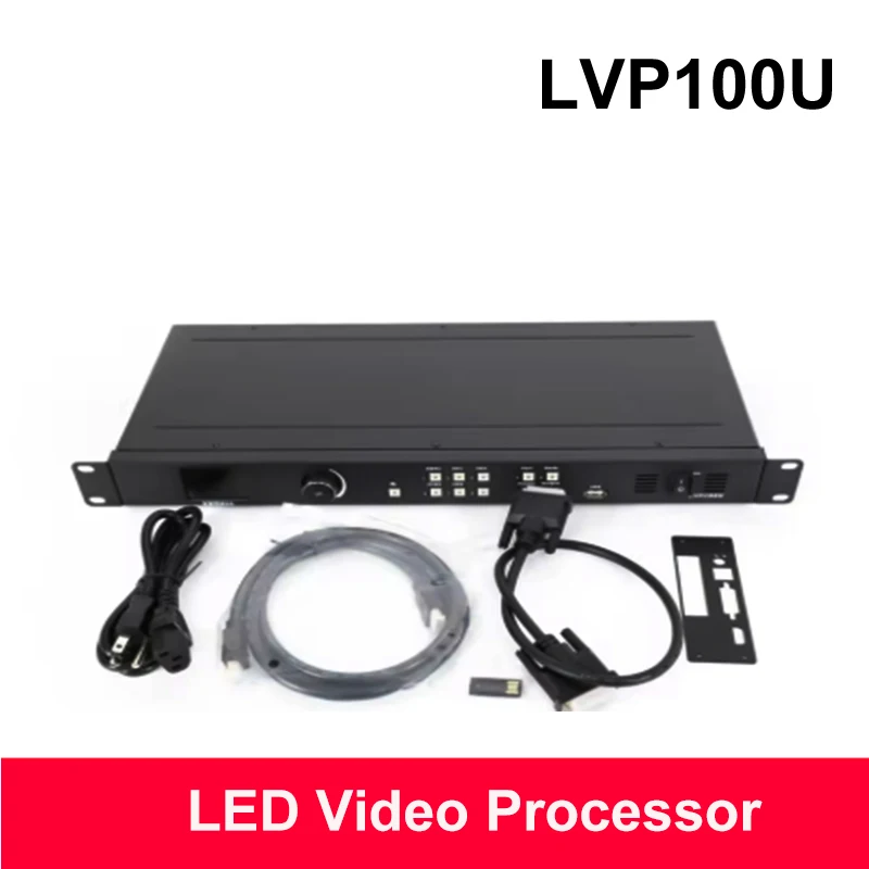 VDWALL LVP100U LVP100 1920*1080 2K LED 스크린 프로세서 LED 컨트롤러 USB 2.3 백만 픽셀 소형 LED 벽용