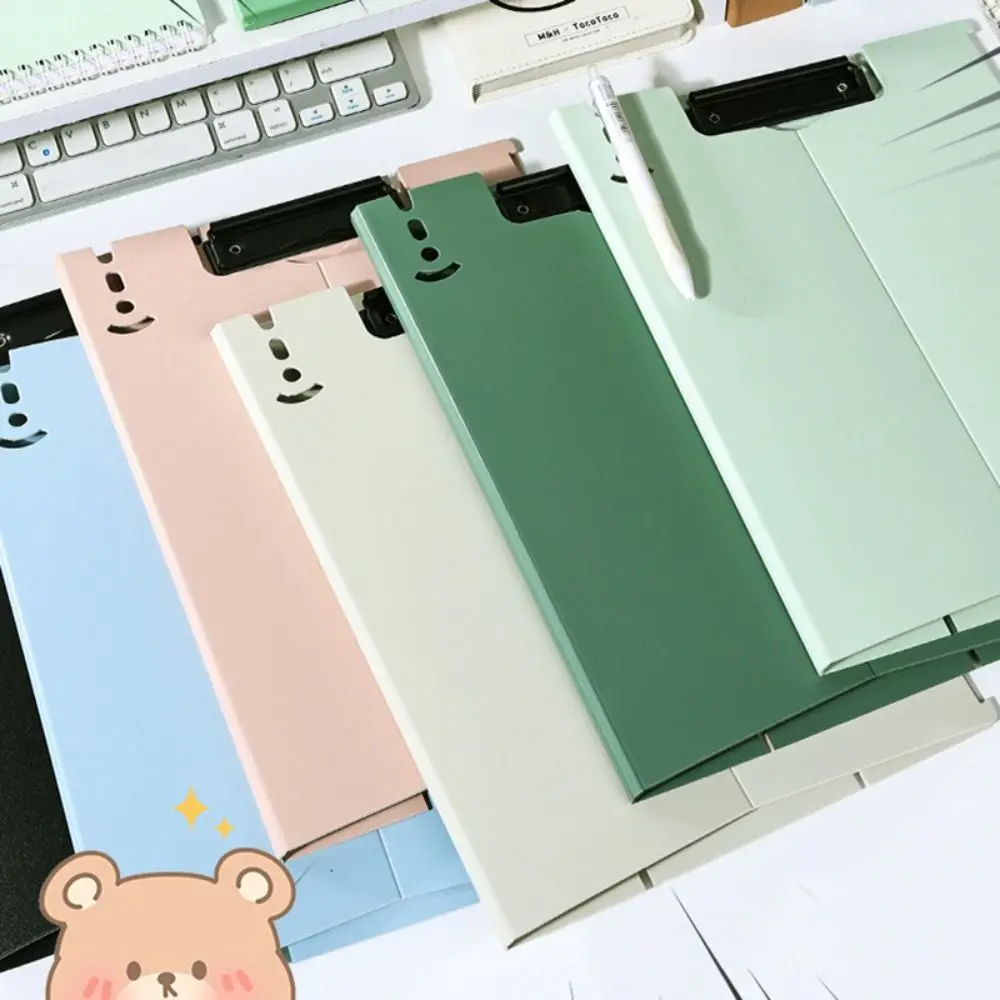 Dual-use Vertical Plate Clamp Vertical Multifunction A4 File Folder Test Paper Storage Organizer School Office business folder