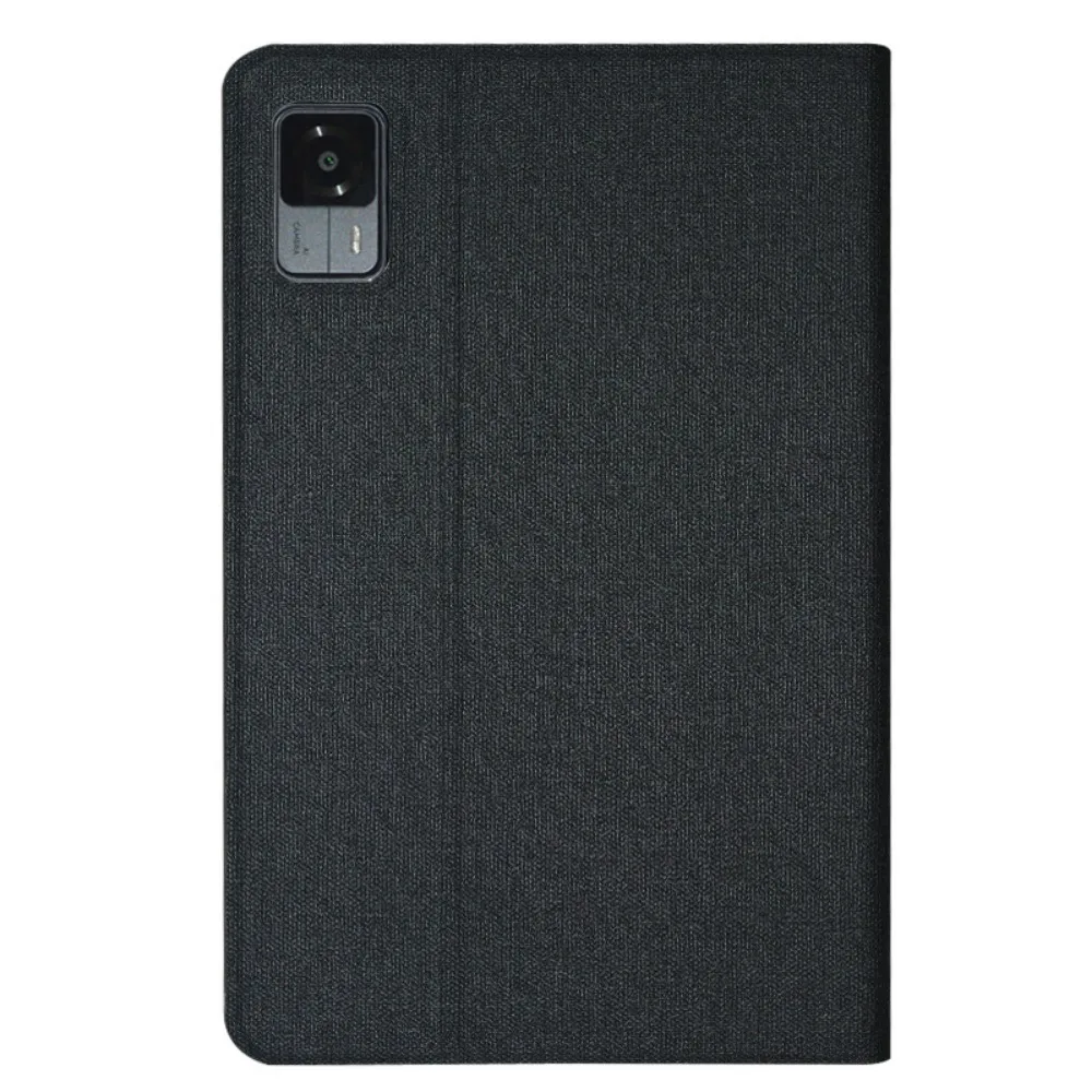 Slim Flip Book Cover Case with Folding Stand and Soft TPU Back Shell