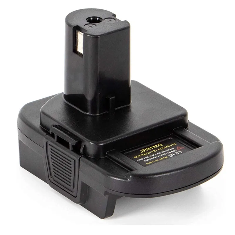 Li-Ion battery conversion adapter DM18RL With USB DM20ROB for RYOBI convert Dewalt 20V To 18V Li-Ion battery adapter