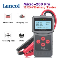 Lancol Micro-200 Pro 12V Digital Car Battery Tester Micro200Pro EFB AGM Gel Lead Acid Battery Cranking Charging Diagnostic Tool - Image 2
