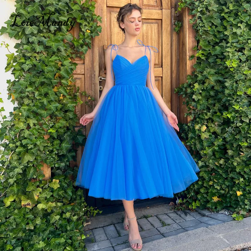 

Exquisite Tulle Short Prom Dresses 2024 Ruffled V-neck Corset Type Closure Cocktail Party Dress For Women Formal Occasion Gowns
