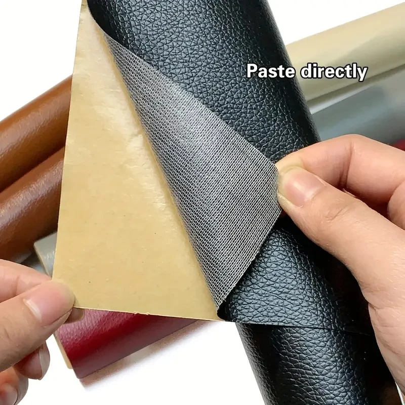 Leather Repair Tape Leather Repair Sticker Leather Patch Leather Repair Leather Repair Patch Leather Repair Material Self Adhesive Leather Sticker 200x138CM Self Adhesive Leather Sofa Repair Patch Car Seat Sofa Repairing Patches DIY Car Seat Bag Home Sheets RepairPatches