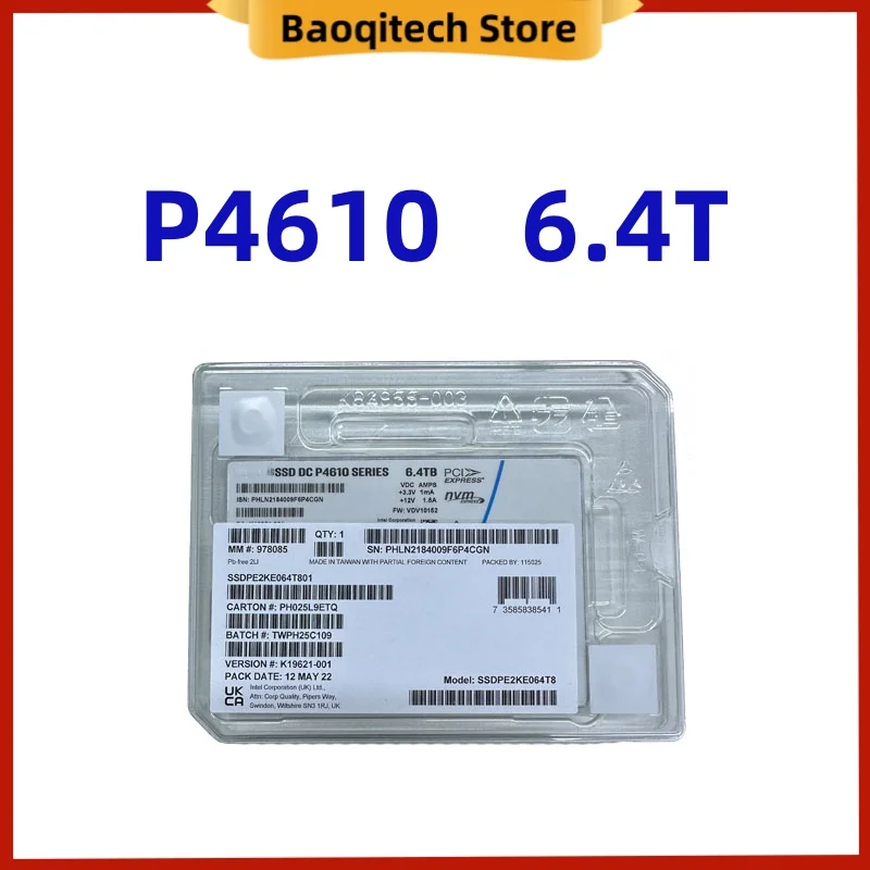 タイムセール】INTEL SSD DC P4610 ふるまい SERIES 3.2TB