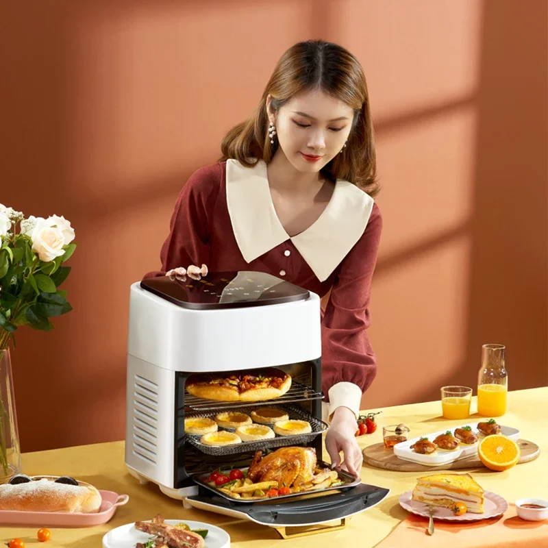 Air Fryer Familiales - Enjoy Large Capacity Cooking with Air Fryer de 6L and the Efficiency of Electric Air Fryer 2