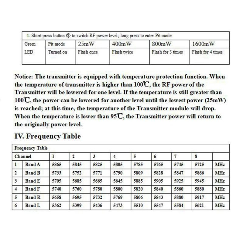 FPV 장거리 레이싱 드론용 비디오 송신기, 5.8G 1.6W VTX 48CH, 800MW 1600MW MMCX