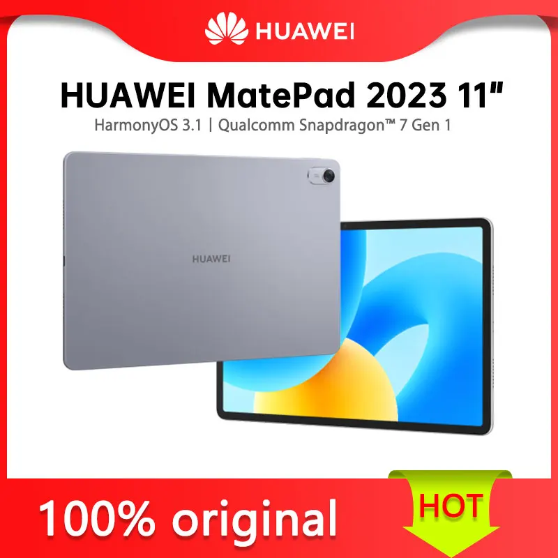 

HUAWEI MatePad 2023 11.5 Inch 120HZ Refresh Screen Qualcomm Snapdragon™ 7 Gen 1 HarmonyOS 3.1 13MP Rear Camera 7700 mAh Battery