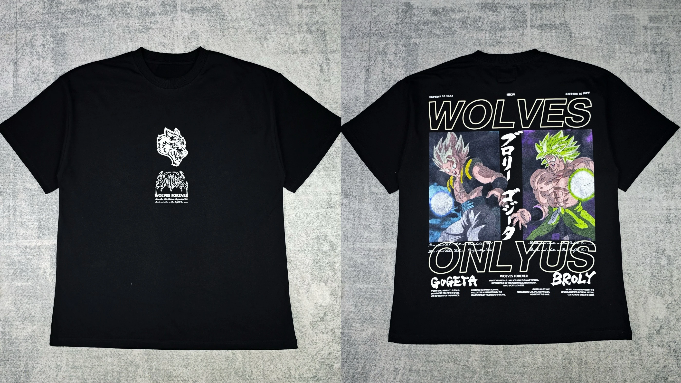 DARC SPORT WOLVES CHAMPION Tシャツ Darc Sport Men's X Champion Wolves Forever Greatness 23 V2