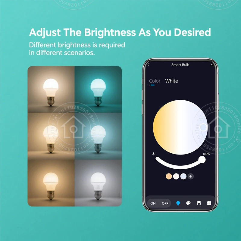 Tuya Led Bulb E27 220-240V Dimable Bluetooth RGB Lamp Smart Life APP Control for Bedroom Room Decoration Party Lights smart led light bulbs