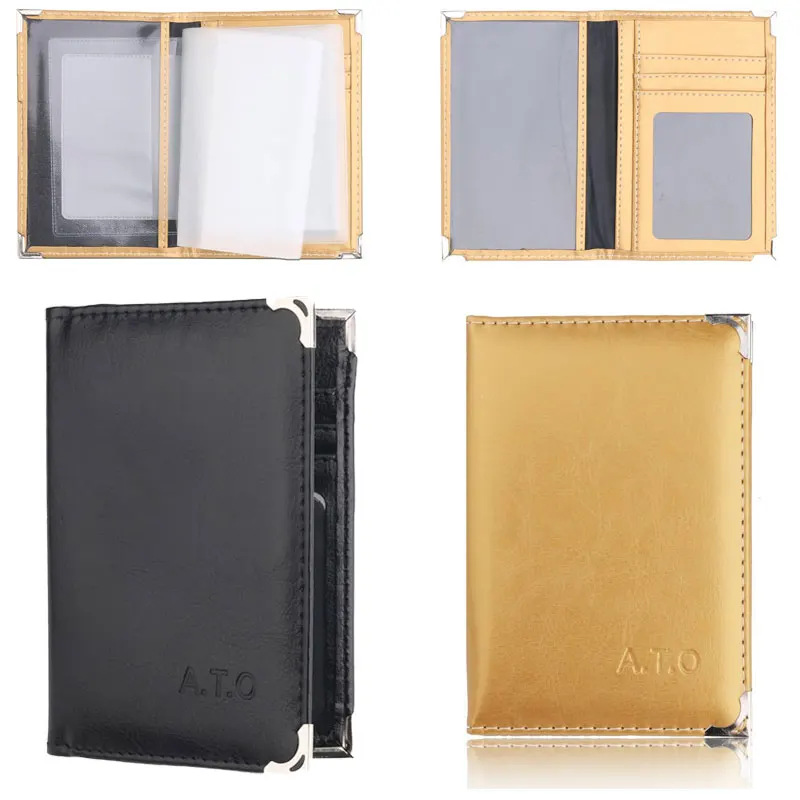 

Paspoort cover Case PU Leather Car Driving Documents Business Credit Card Holder Purse Travel passport holder Driver Licens Bag