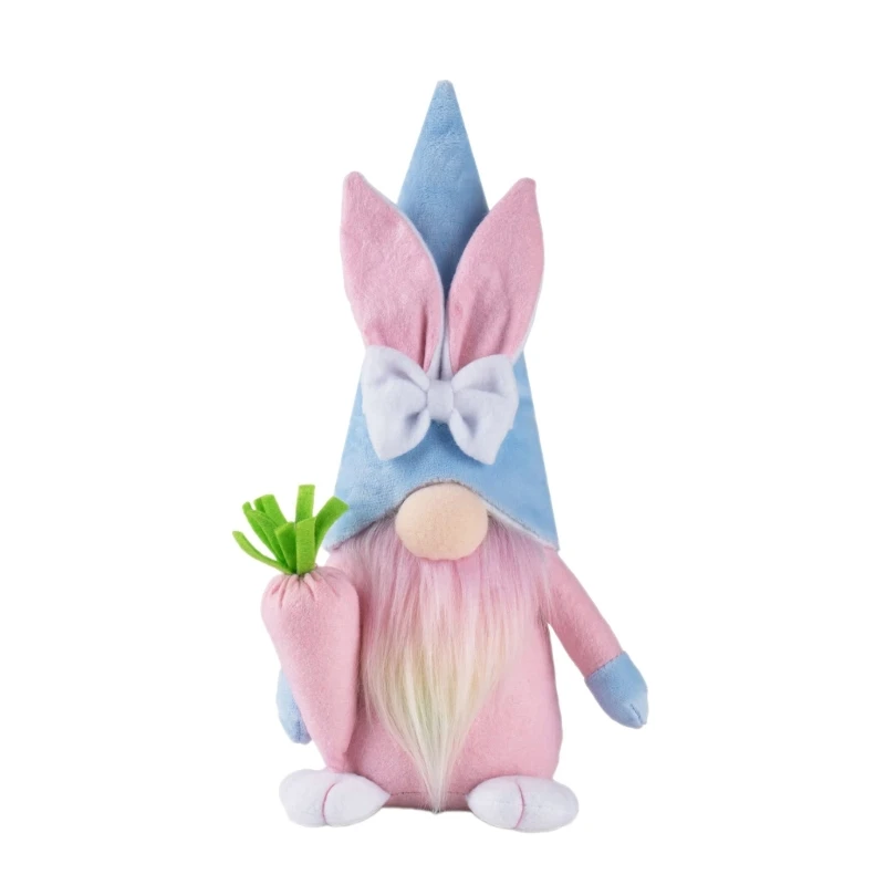 

Faceless Toy Carrot Easter Decorations Spring Hangings Party Decor Easter Rabbit Toy for Decoration and Collectors