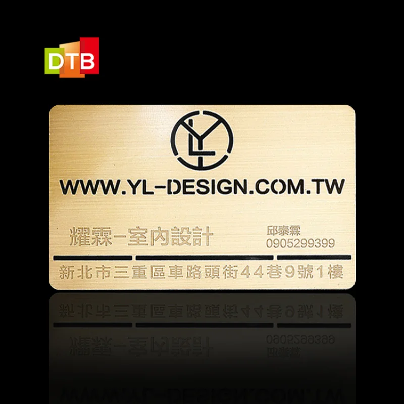 맞춤형 스테인리스 스틸 메탈 럭셔리 명함 무광 블랙 메탈 VIP 멤버십 카드