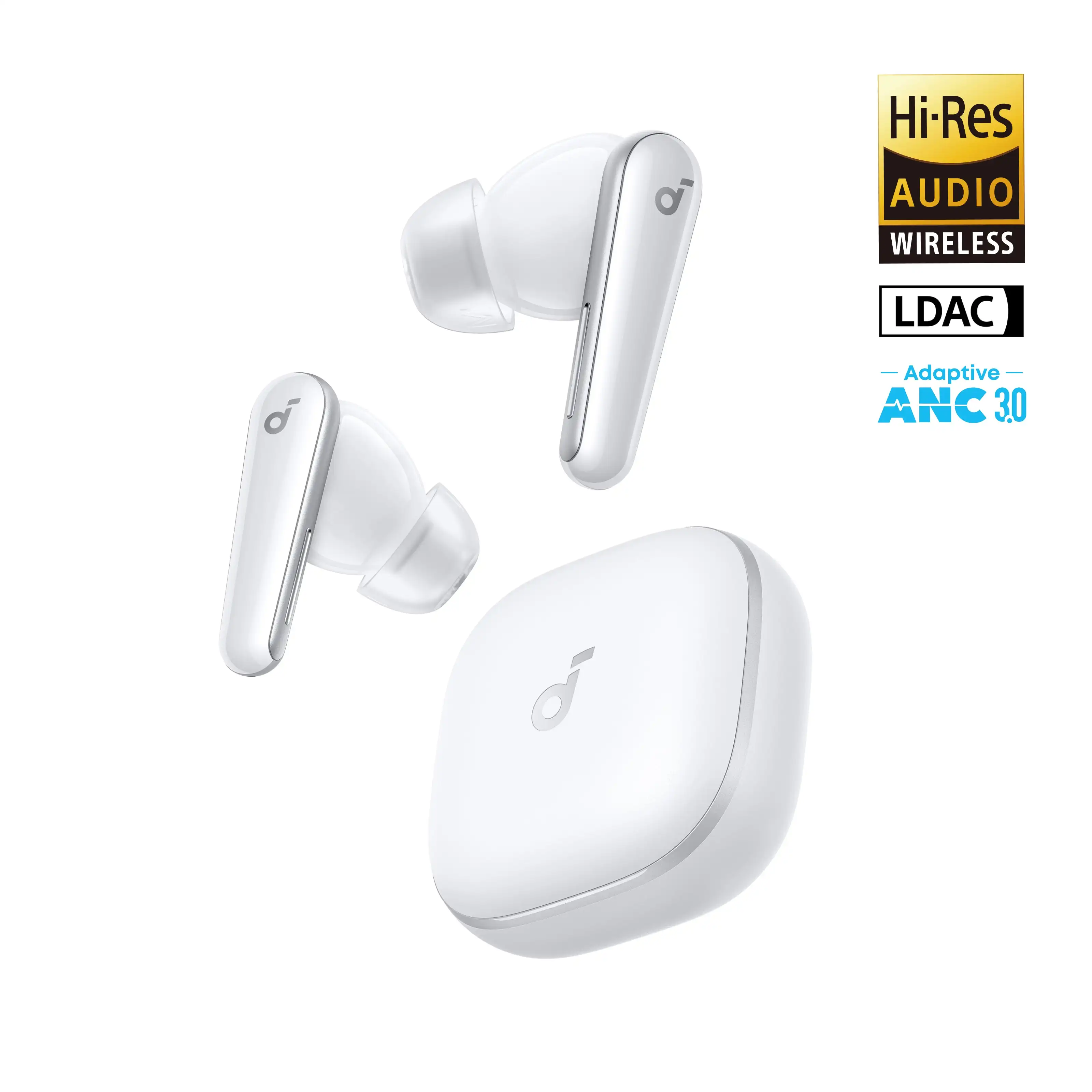 ตัวเลือกสินค้า หูฟังไร้สายตัดเสียงรบกวน Soundcore Liberty 5 พร้อมระบบเสียง Dolby Audio ตัดเสียงรบกวนแบบปรับได้แบบเรียลไทม์ ไมโครโฟน 6 ตัว พร้อม AI ANC 3