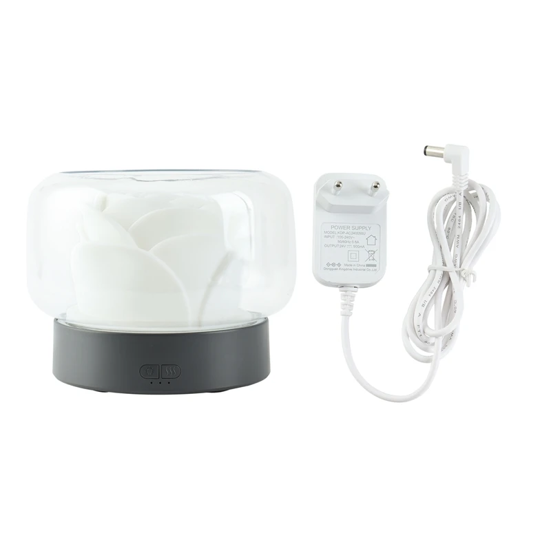 

Аромадиффузор без бисфенола А, эфирное масло, ароматерапия, диффузор с теплым и цветовым освещением, увлажнитель воздуха с европейской вилкой