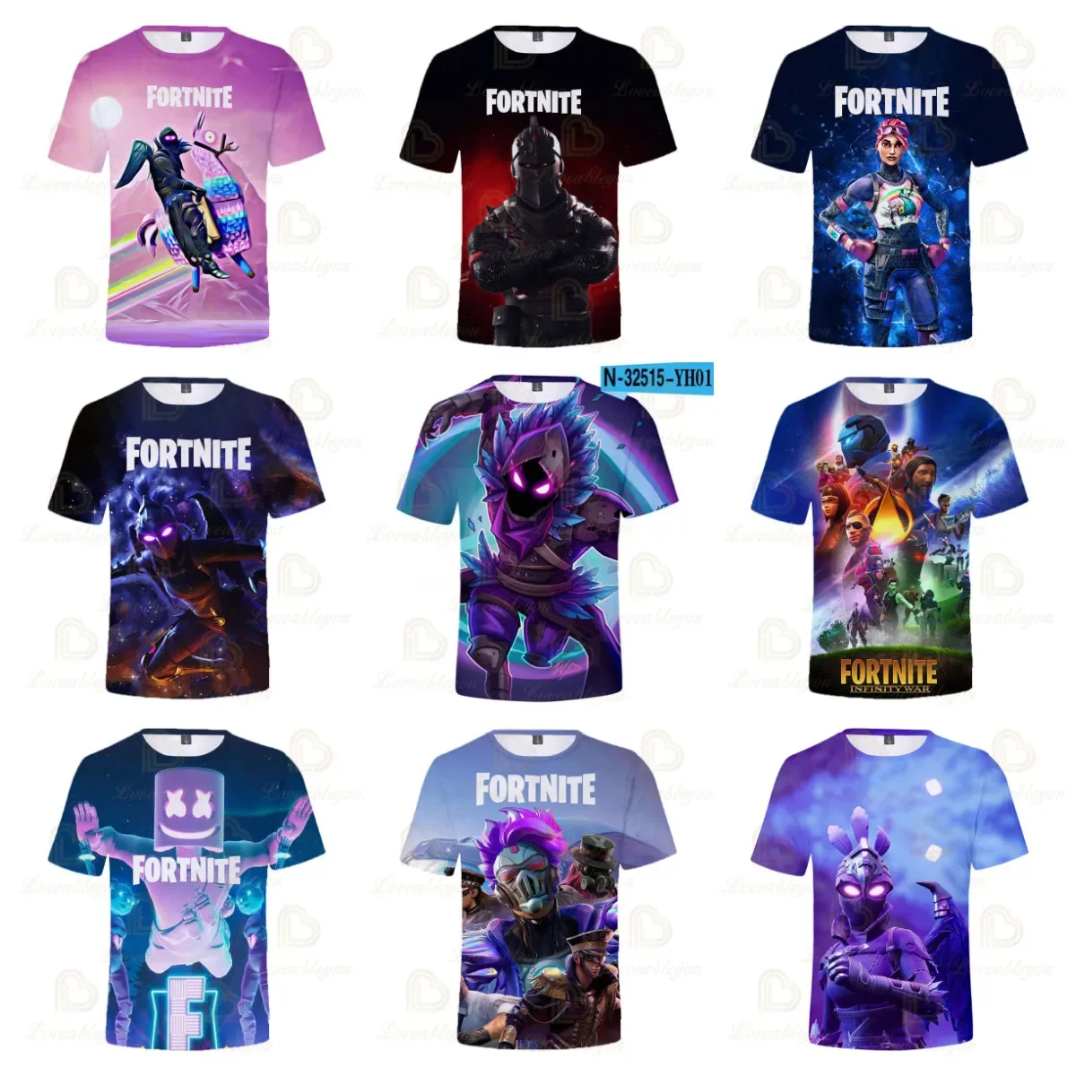 Maglietta 3D Fortnite Shoot Game Battle Royale Victory Sudaderas Bambini Bambini Ragazzi Ragazze Top T-Shirt Vestiti Per Bambini