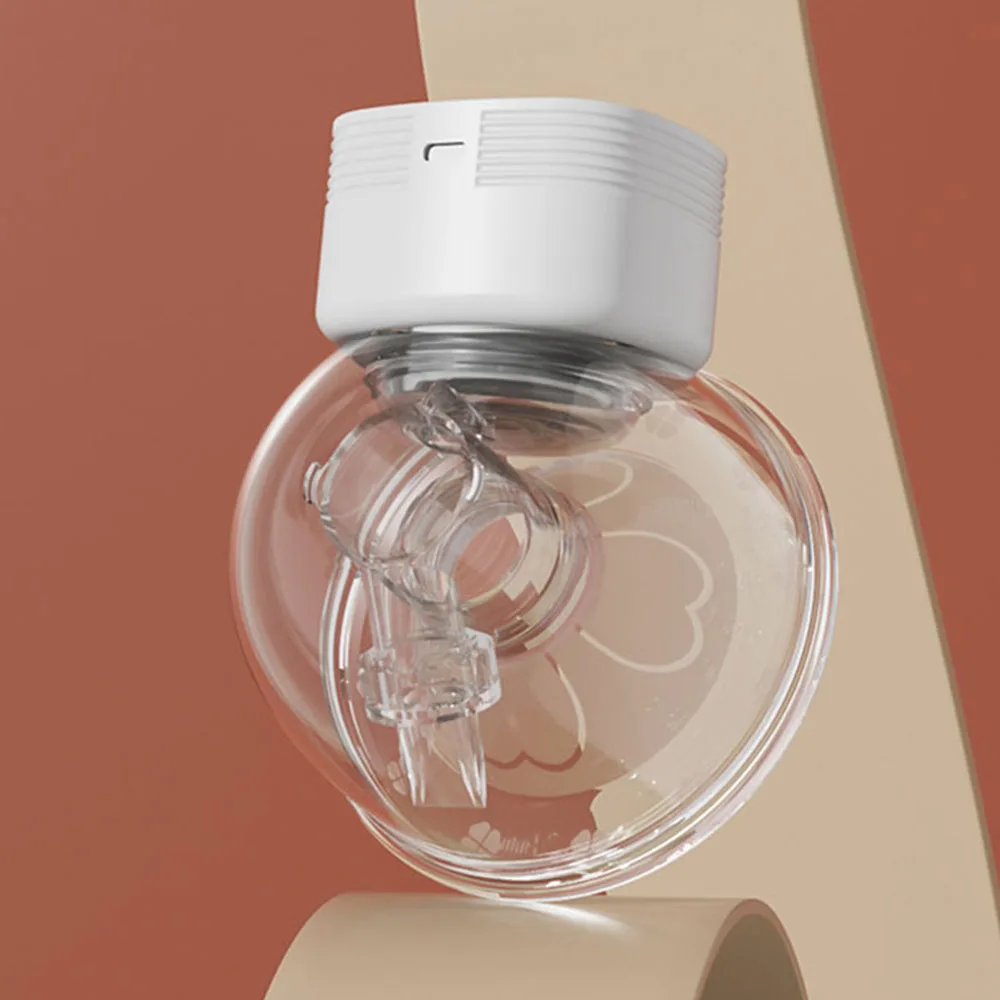 Wearable Breast Pump Portable Electric Breast Pump for Breastfeeding Hands Free Low Noise 180ml Storage Capacity with LED Screen