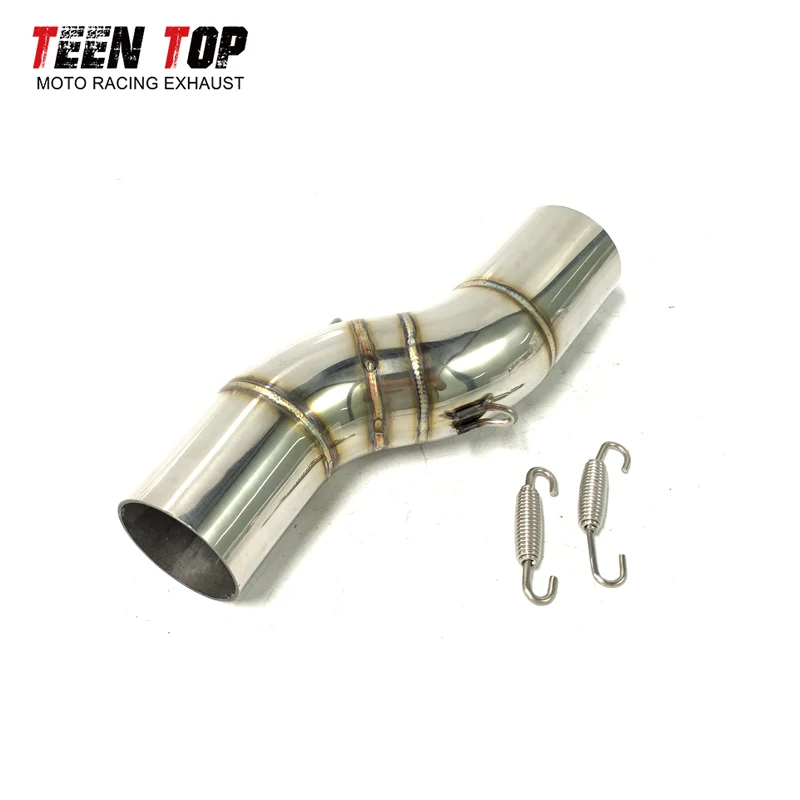 TRK502X Motorcycle Exhaust Modify Middle Link Pipe Escape Moto Racing Modified Slip-On For Benelli TRK 502 X TRK 502X 2018-2021 - Image 6
