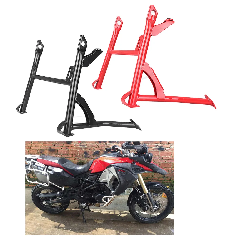 

Motorcycle Steel Main Center Stand For BMW F800 ADV 2008 2009 2010 2011 2012 2013 2014 2015 2016 2017 2018 Black/Red