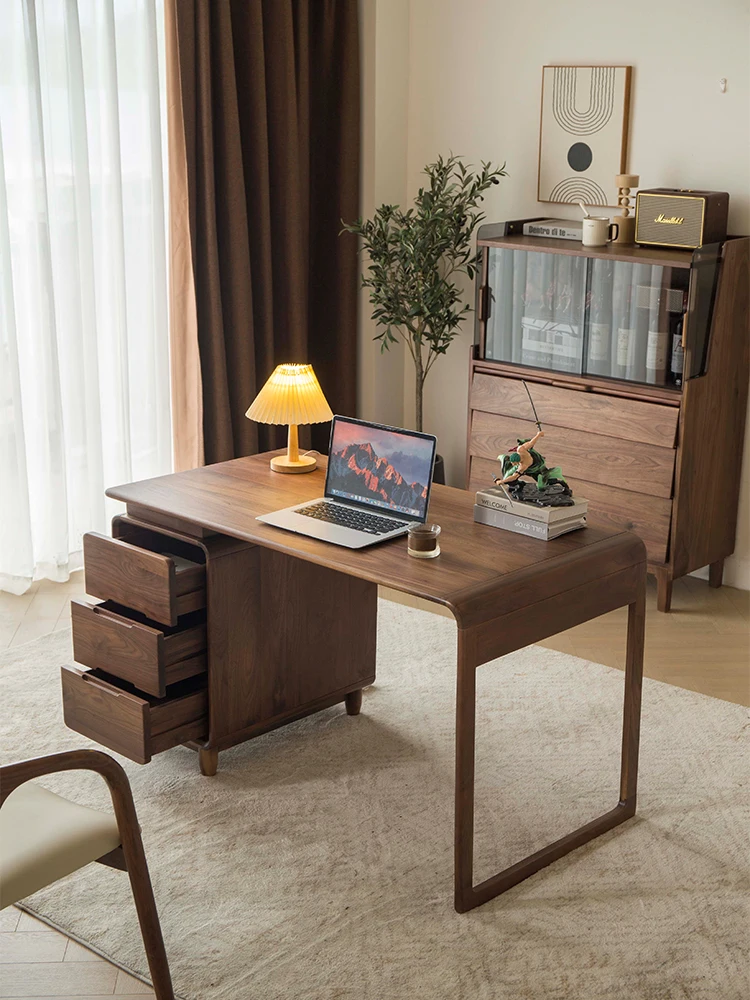 

North American black walnut desk