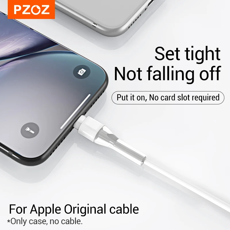 PZOZ USB C Cable Protector & Winder for Enhanced Cable Durability